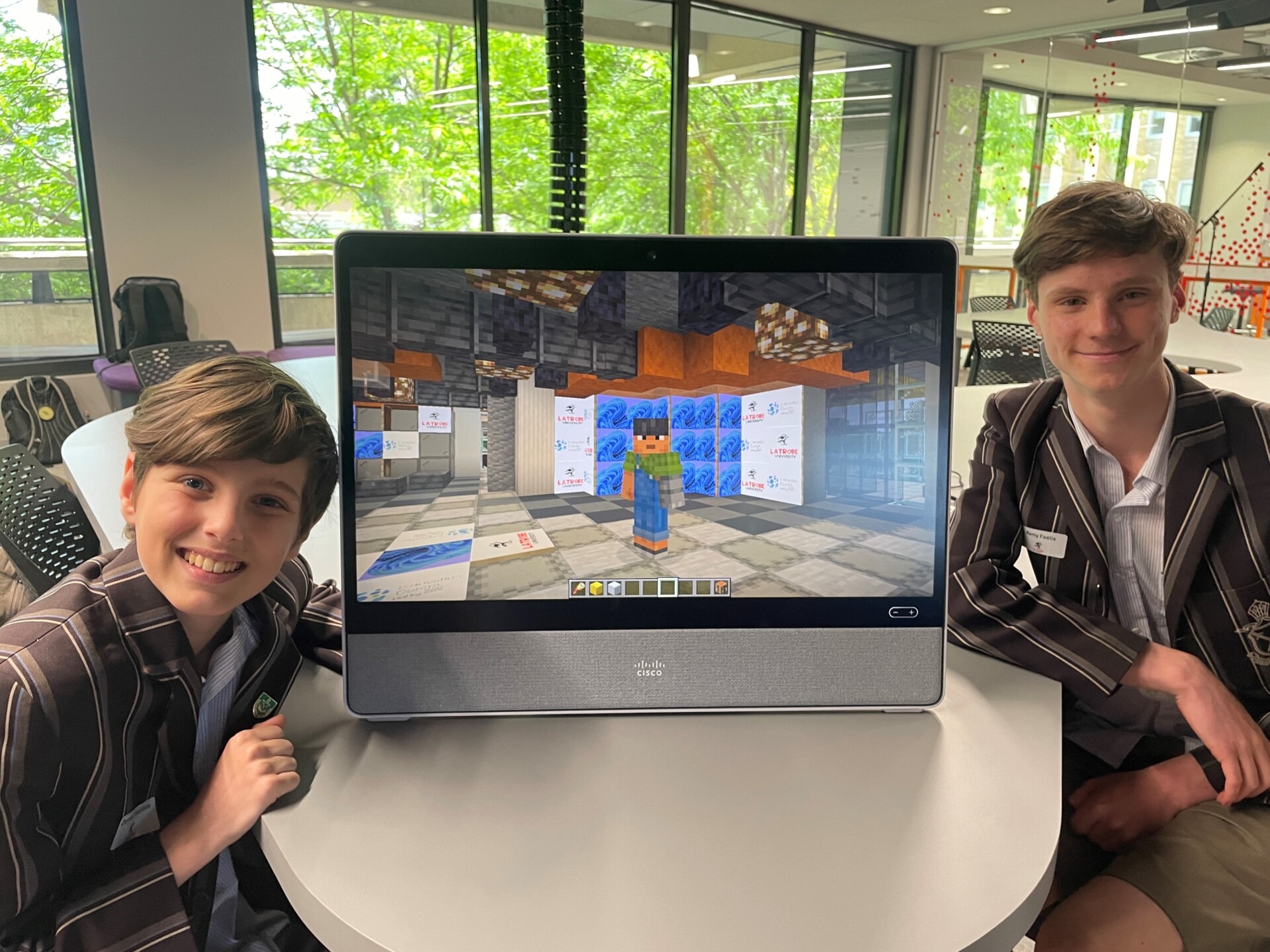 Year 10 Students Transform Latrobe University into Minecraft Wonderland ...